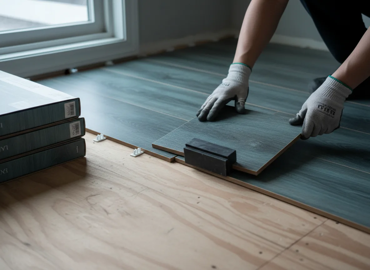 Luxury Vinyl Plank Installation company in Glenham, SD